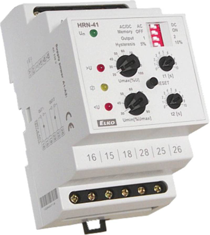 Реле контроля напряжения HRN-41