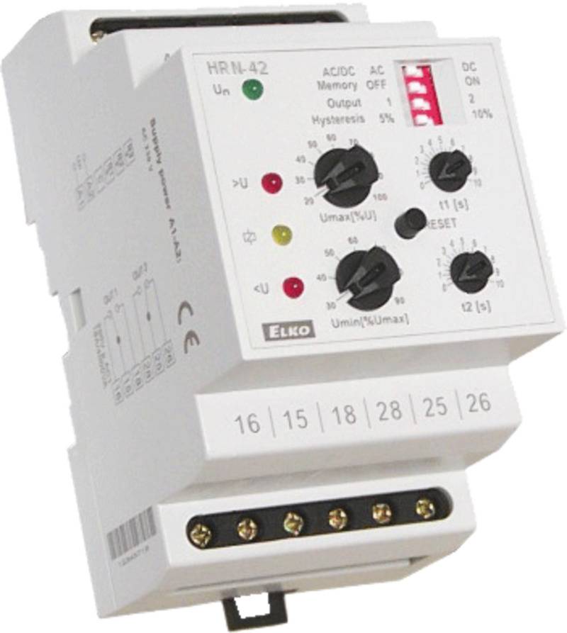 Реле контроля напряжения HRN-42