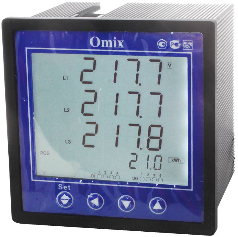 Мультиметр трехфазный щитовой Omix P99-MY-3-0.5-4K-RS485