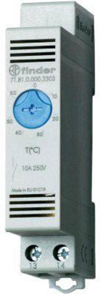 Щитовой термостат Finder 7T.81