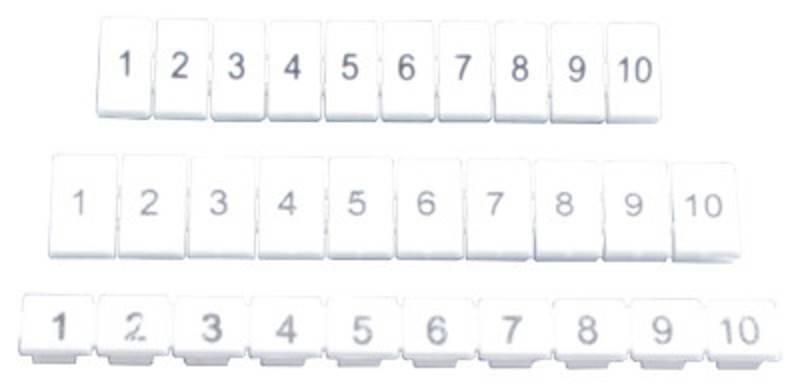 Электроустановочное оборудование/Комплектующие/Маркировка на клеммы МК