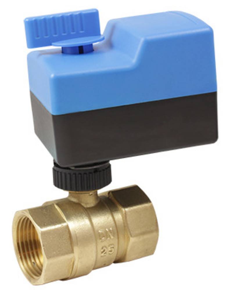 Кран шаровой неполнопроходной с электроприводом и резервным ручным управлением AR800-2