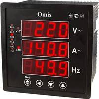 Мультиметр однофазный щитовой с релейным выходом Omix P99-M(AVF)-1-0.5-K