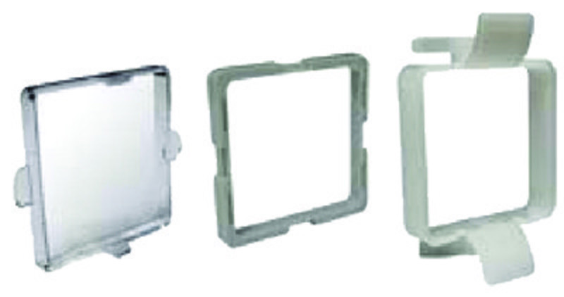 Рамка для крепления в щит с защитной крышкой ДРМ-Н-XX-Щ.К.К.