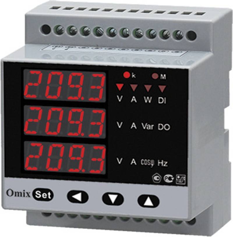 Мультиметр трехфазный Omix D4-M-3-0.5
