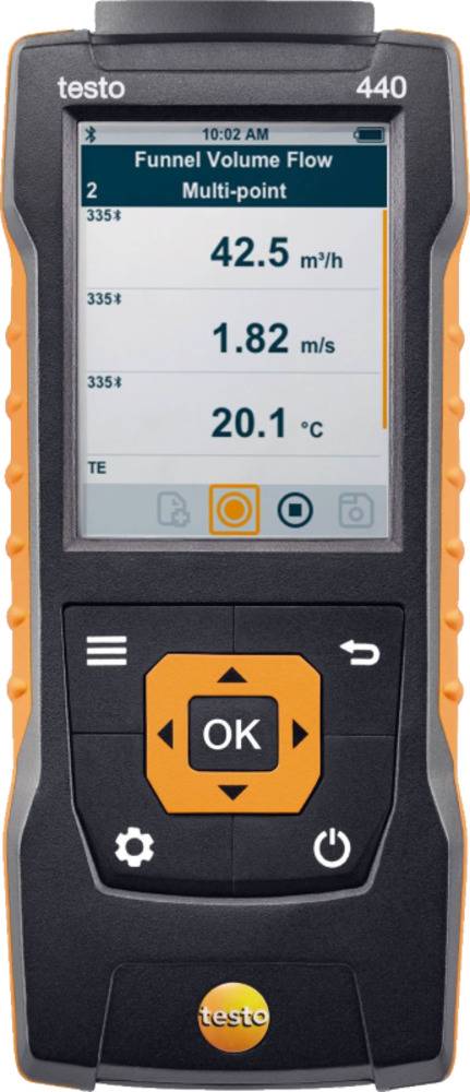 Прибор для измерения скорости и оценки качества воздуха в помещении Testo 440 (0560 4401)