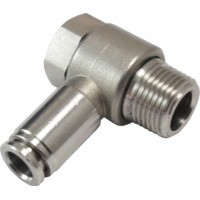 Угловой шестигранный фитинг металлический ТРНУМ1