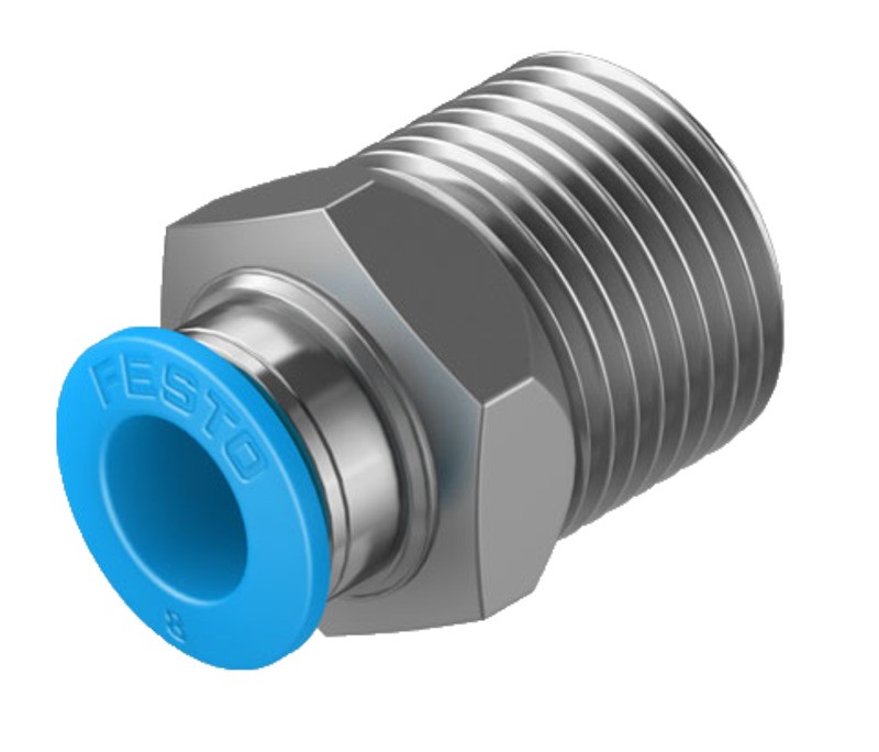 Прямой шестигранный фитинг QS-3/8-8 FESTO