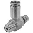 Угловой фитинг металлический с дросселем ТРНД.НЖ рис.0