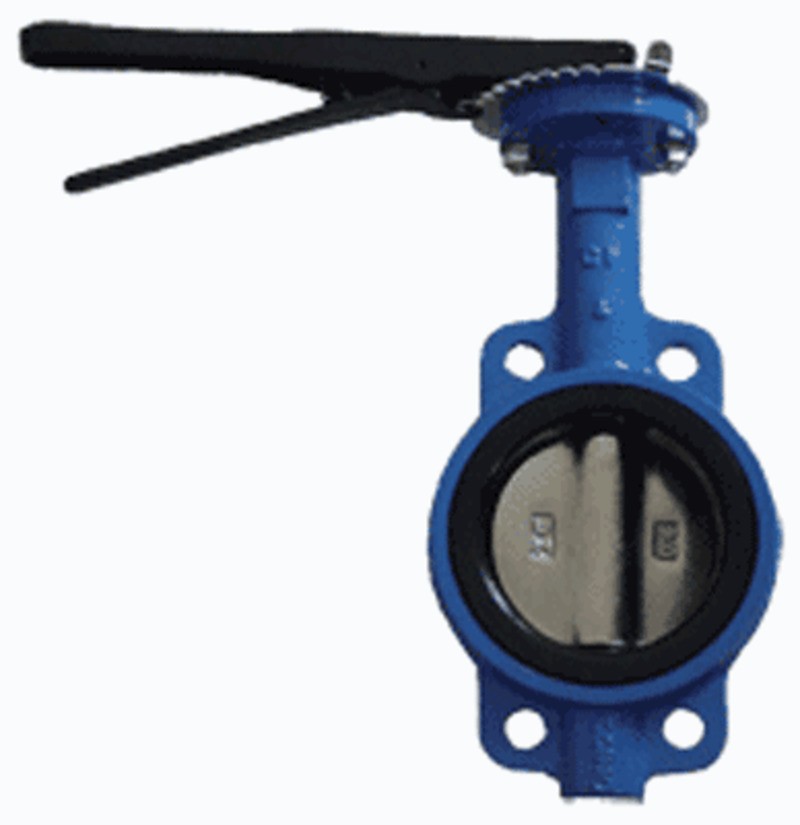 Затвор поворотный чугунный дисковый ЗПФ