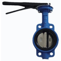 Затвор поворотный чугунный дисковый ЗПФ