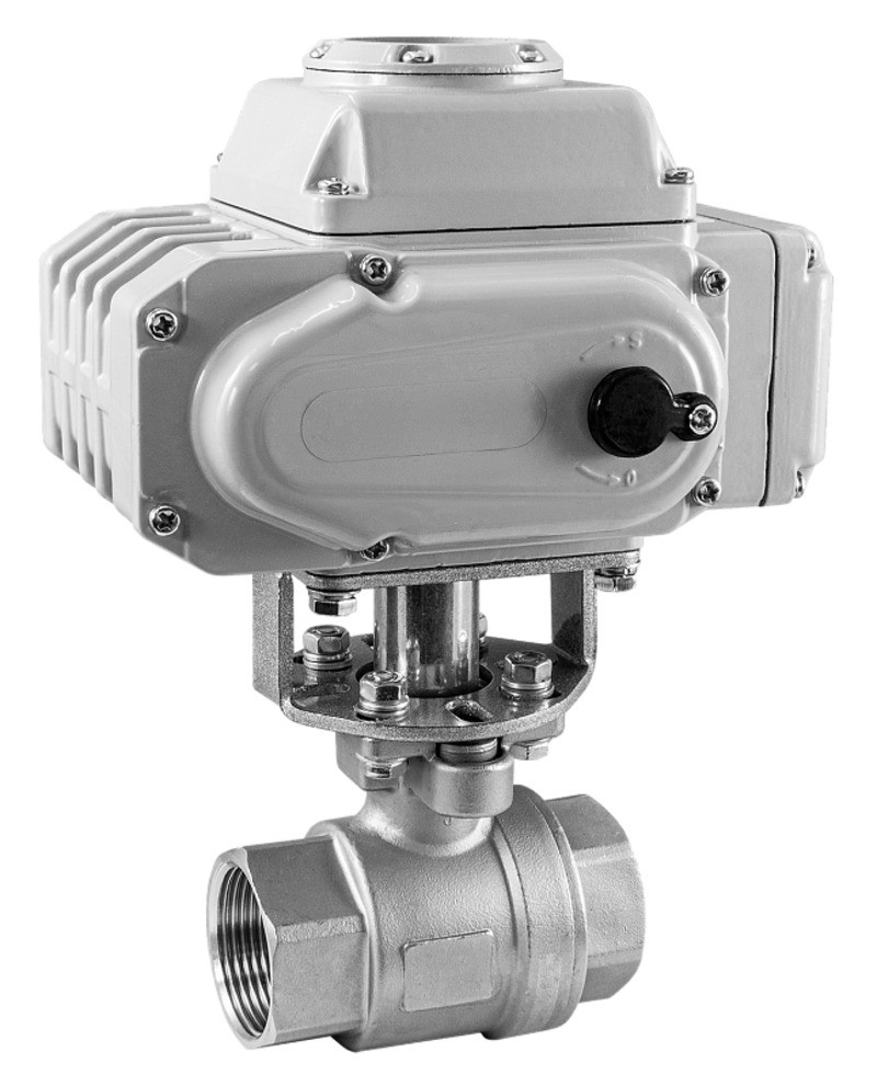 Кран шаровой КПР-2 с электроприводом ЭПР7У