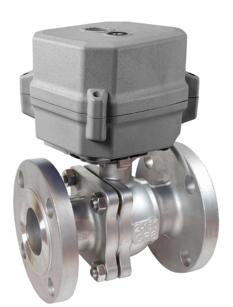 Кран шаровой фланцевый КПР-2Ф с электроприводом ЭПР3У