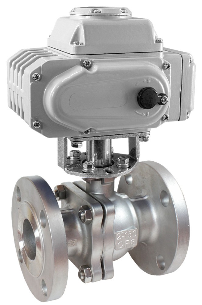 Кран шаровой фланцевый КПР-2Ф с электроприводом ЭПР7