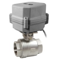 Кран шаровой КПР-3 с электроприводом ЭПР3