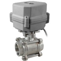 Кран шаровой КПР-3 с электроприводом ЭПР3У