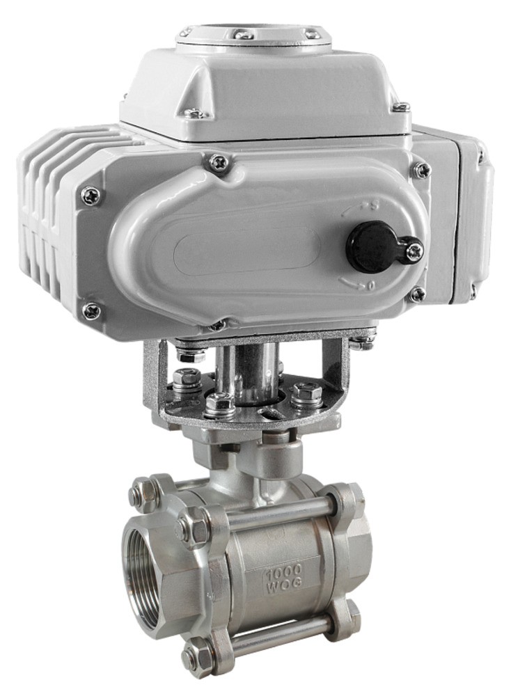 Кран шаровой КПР-3 с электроприводом ЭПР7У