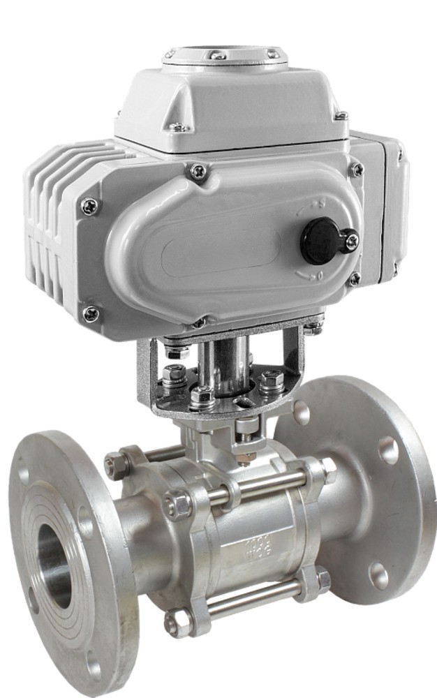 Кран шаровой фланцевый КПР-3Ф с электроприводом ЭПР7