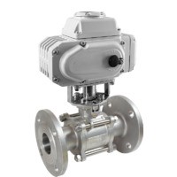 Кран шаровой фланцевый КПР-3Ф с электроприводом ЭПР7У