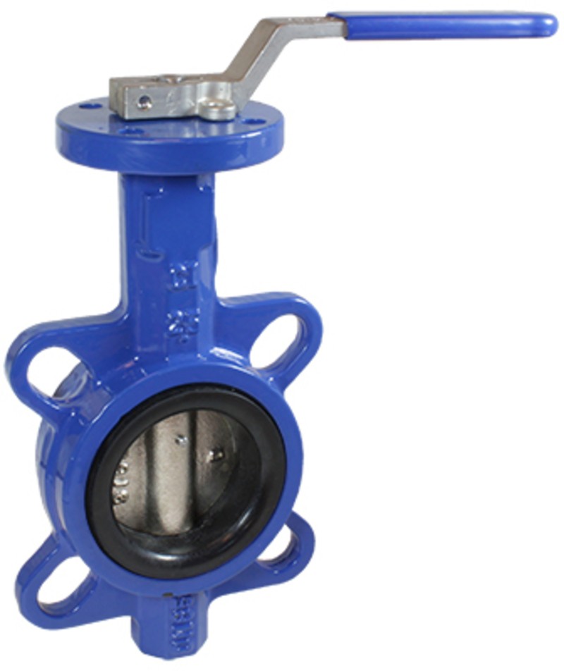 Дисковый поворотный затвор КПР-Б7 с ручным приводом (Краны ISO5211 ручные)