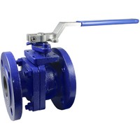 Кран шаровой фланцевый КПР-4Ф с ручным приводом (Краны ISO5211 ручные)