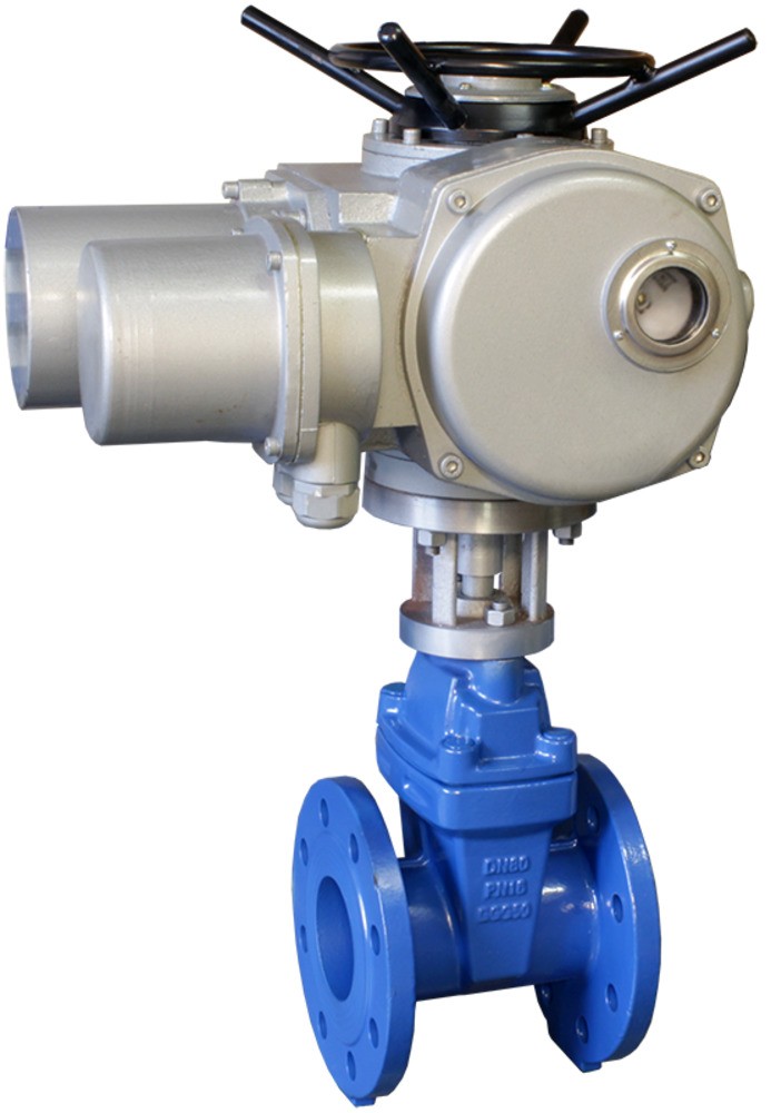 Задвижка клиновая c электроприводом ЭПМ2 КЗРКЭ-12НФ