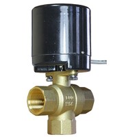 Кран шаровой переключающий с электроприводом AR200-3