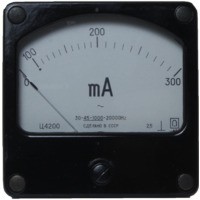 Амперметр однофазный аналоговый щитовой Ц 4200