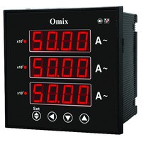 Амперметр трехфазный щитовой Omix A3-3