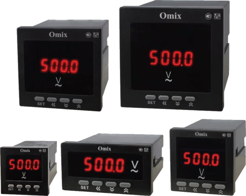Вольтметр однофазный щитовой с аналоговым выходом Omix V1-1-I420-N2