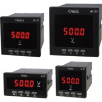 Вольтметр однофазный щитовой с 0(4)...20 мА и RS-485 Omix V1-1-I420-RS485-N2