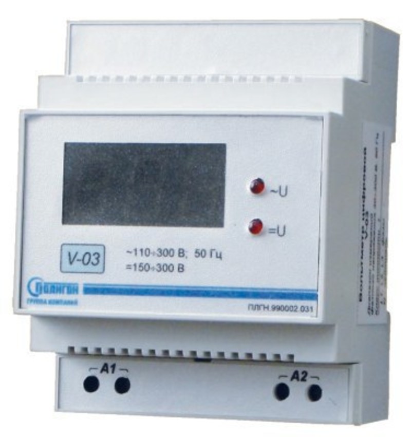 Вольтметр цифровой V-03 (DC)