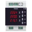 Вольтметр трехфазный на DIN-рейку Omix D3-V3-3-N2 рис.1