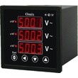 Вольтметр трехфазный щитовой Omix V3-3