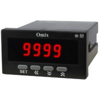 Щитовой индикатор аналогового сигнала с релейным выходом Omix P94-DV1-AS-K