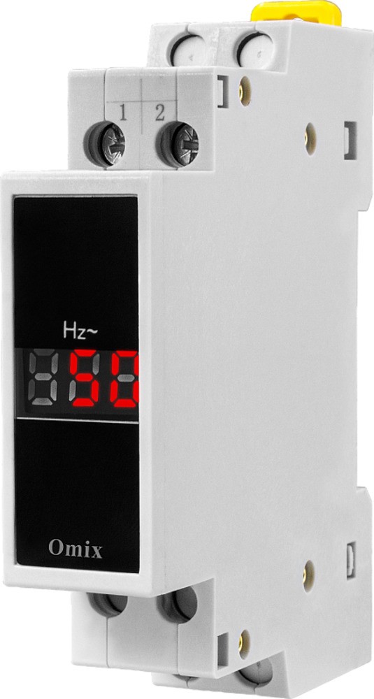 Частотомер однофазный на DIN-рейку Omix D1-F1-1