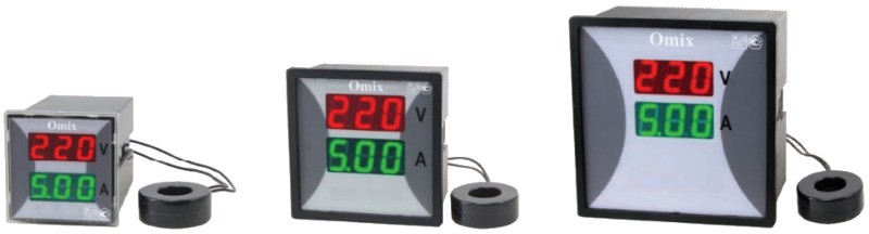 Вольтамперметр однофазный щитовой Omix AV2-1