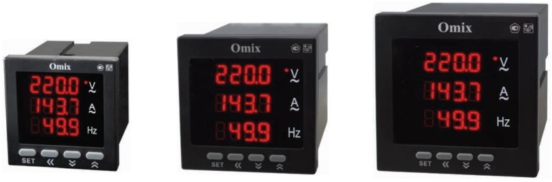 Мультиметр однофазный щитовой с аналоговым выходом Omix M3-1-I420-N2