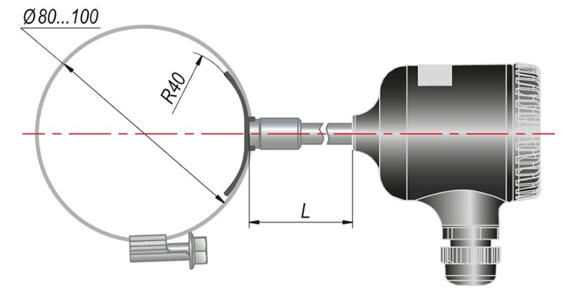 Термосопротивление с цифровым интерфейсом RS-485 дТС325М.RS