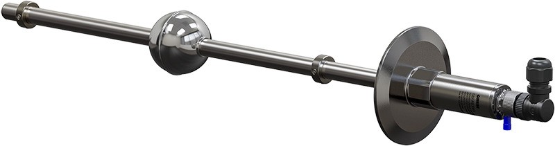 Поплавковый датчик уровня ОВЕН ПДУ-RS с присоединением типа CLAMP