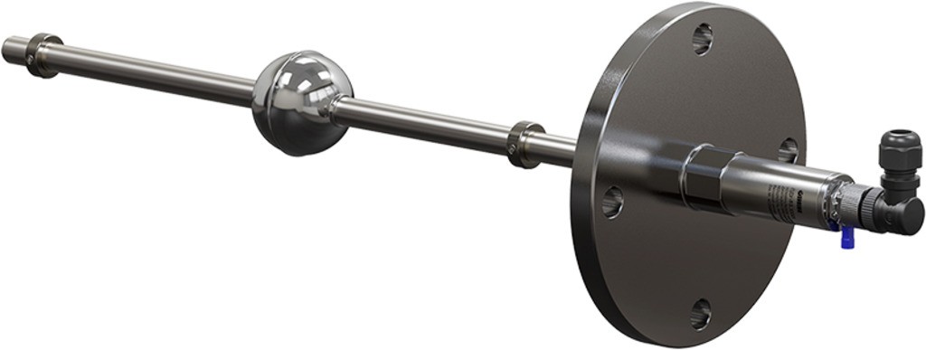 Поплавковый датчик уровня ОВЕН ПДУ-RS с фланцевым присоединением