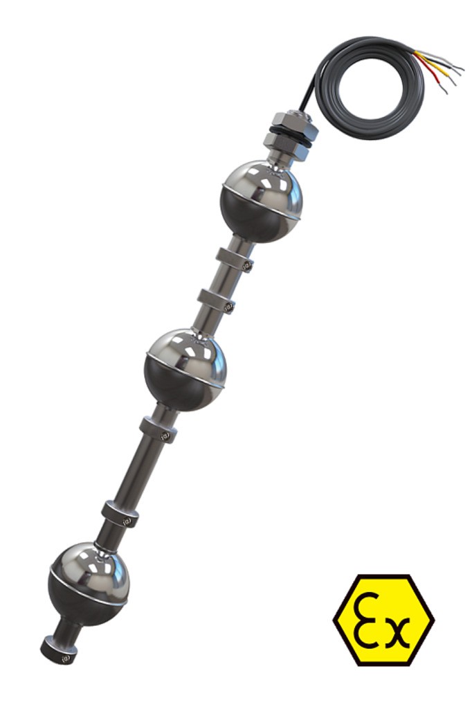 Поплавковый датчик уровня взрывозащищенный ОВЕН ПДУ-3.3-Ex