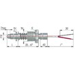 Термопара с кабельным выводом дТП194