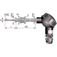 Термопара на основе КТМС с коммутационной головкой дТП285
